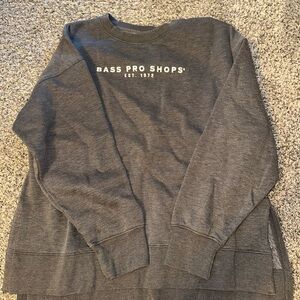 Bass Pro Shops Women’s Gray Crewneck Sweater